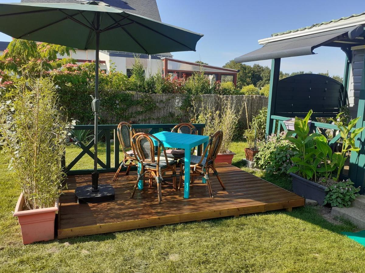 Petite Maison Chalet à 100 m de la petite mer de Gâvres Riantec Esterno foto